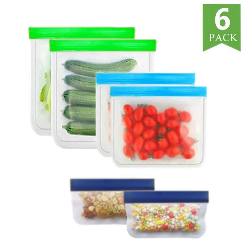 Reusable Silicone Food Storage