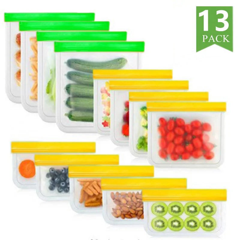 Reusable Silicone Food Storage